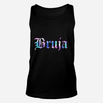 Bruja Old English Chola Galaxy Ombre Unisex Tank Top | Crazezy
