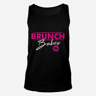 Brunch Babes Funny Ladies Brunch Squad Friends Unisex Tank Top | Crazezy