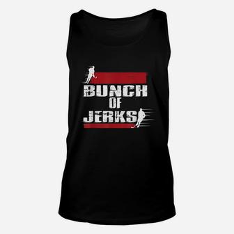 Bunch Of Jerks Funny Unisex Tank Top | Crazezy