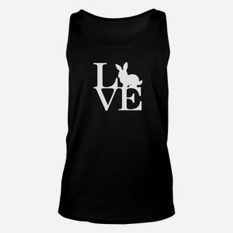 Bunny Rabbit Lover I Love Bunnies Unisex Tank Top - Thegiftio UK
