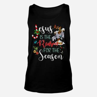 Butterfly Jesus Is The Reason For The Season Unisex Tank Top - Monsterry CA