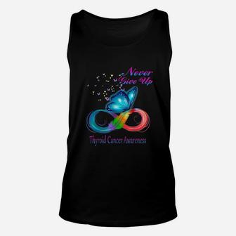Butterfly Never Give Up Unisex Tank Top | Crazezy DE