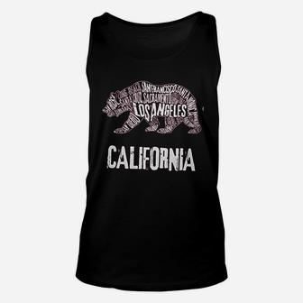 California Republic Vintage Cali Bear Unisex Tank Top | Crazezy CA