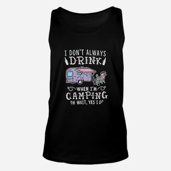 Camping Graphic Summer Unisex Tank Top | Crazezy