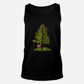 Camping Lover Nature Adventure And Into The Forest I Go Unisex Tank Top | Crazezy AU
