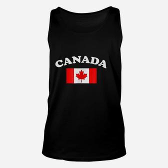 Canadian Flag Flags Of The World I Love Canada Unisex Tank Top - Thegiftio UK