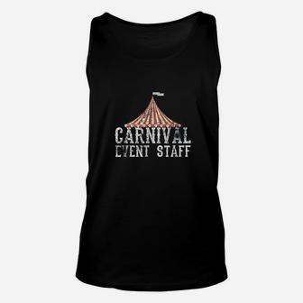 Carnival Event Staff Circus Tent Unisex Tank Top | Crazezy