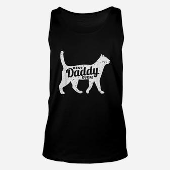 Cat Daddy Dad Pet Lover Fathers Day Gift Men Unisex Tank Top | Crazezy DE