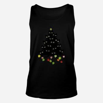 Cat Lovers Cute And Funny Holiday Tree Christmas Unisex Tank Top | Crazezy CA