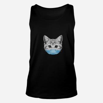 Cat Wearing Surgical Kitty Lover Unisex Tank Top - Thegiftio