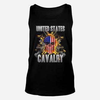 Cav Scout 19D Army Military United States Unisex Tank Top | Crazezy