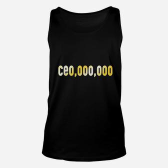 Ce0,000,000 Entrepreneurs Unisex Tank Top | Crazezy AU