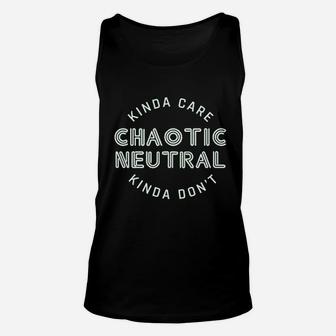 Chaotic Neutral Unisex Tank Top | Crazezy