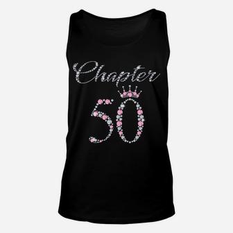 Chapter 50 Years Est 1971 50Th Birthday Tee Gift For Womens Unisex Tank Top | Crazezy UK