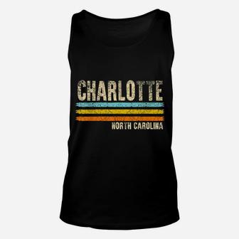 Charlotte North Carolina Usa America City Retro Unisex Tank Top | Crazezy