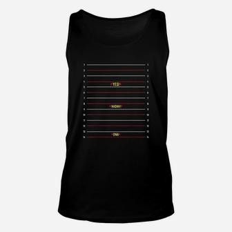 Chart Hair Length Check Women Gifts Funny Inches Measurement Unisex Tank Top | Crazezy AU
