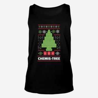 Chemis-Tree Periodic Table | Christmas Chemistry Science Unisex Tank Top | Crazezy DE