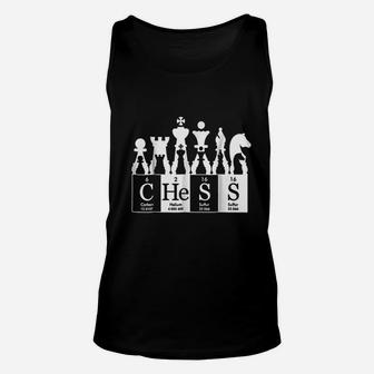 Chess Sets Periodic Table Elements Unisex Tank Top - Thegiftio
