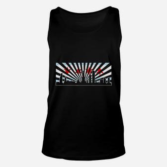 Chicago Flag Skyline | Know About Chicago Unisex Tank Top - Thegiftio