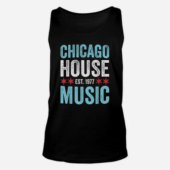 Chicago House Music Unisex Tank Top - Thegiftio UK
