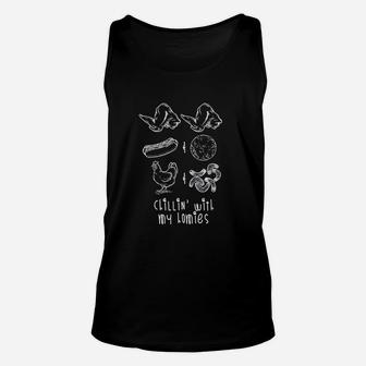Chicken Wing Hot Dog And Bologna Unisex Tank Top | Crazezy DE
