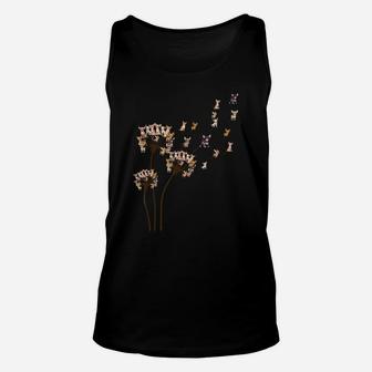 Chihuahua Flower Fly Dandelion Chihuahua Funny Dog Lovers Unisex Tank Top | Crazezy DE