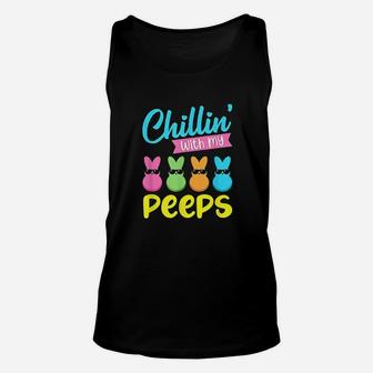 Chillin With My Peeps Unisex Tank Top | Crazezy