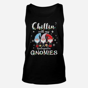 Chilling With My Gnomies Unisex Tank Top - Monsterry UK
