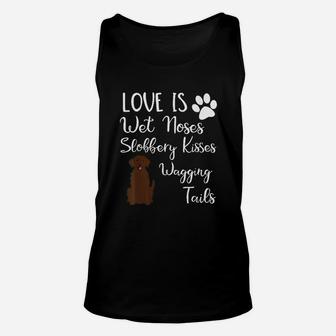 Chocolate Labrador Retriever Gifts Love My Lab Dog Unisex Tank Top | Crazezy AU