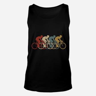 Ciclismo Vintage Sport Lovers Unisex Tank Top - Monsterry