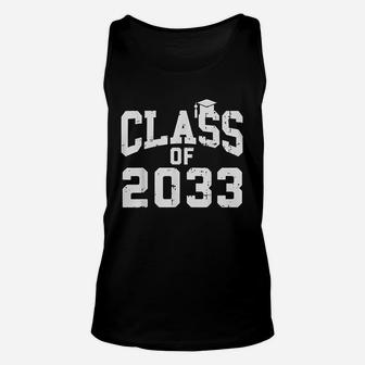 Class Of 2033 Grow With Me Future Kindergarten Graduate Gift Unisex Tank Top | Crazezy DE