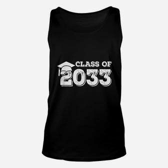 Class Of 2033 Senior Graduation 2033 Unisex Tank Top | Crazezy UK