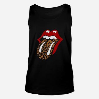 Classic Leopard Tongue Unisex Tank Top - Thegiftio