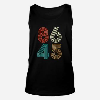 Classic Vintage Style 86 45 Funny Unisex Tank Top | Crazezy