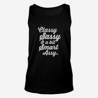 Classy Sassy Unisex Tank Top | Crazezy CA