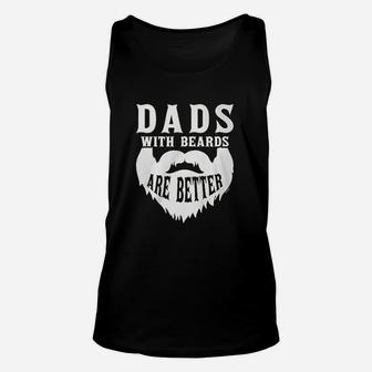 Clothing Co Dads With Beards Are Better Unisex Tank Top | Crazezy