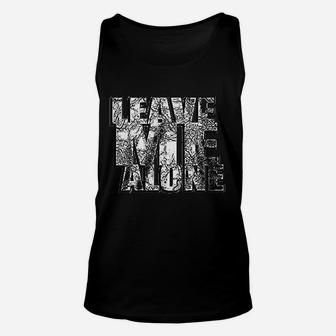 Clothing Co Leave Me Alone Unisex Tank Top | Crazezy CA
