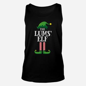 Clumsy Elf Matching Family Group Christmas Party Pajama Unisex Tank Top | Crazezy