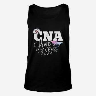 Cna Certified Nursing Assistants Support Caduceus Nurse Cap Unisex Tank Top | Crazezy