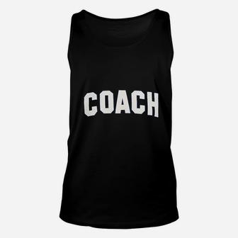 Coach Coaching Unisex Tank Top | Crazezy UK