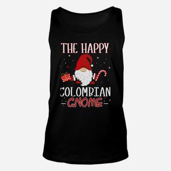 Colombian Christmas Gnome Costume Matching Family Unisex Tank Top | Crazezy
