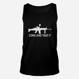 Come And Take It Unisex Tank Top | Crazezy UK