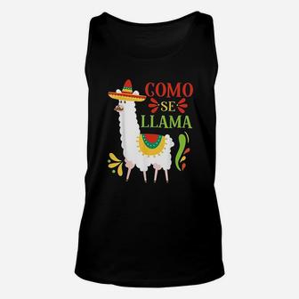 Como Se Llama Animal Funny Mexican Unisex Tank Top | Crazezy AU