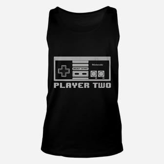 Controller Player Two Unisex Tank Top | Crazezy
