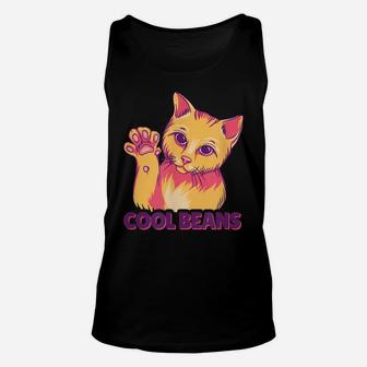 Cool Cat Toe Beans Feline Design For Kitty Lovers Unisex Tank Top | Crazezy DE