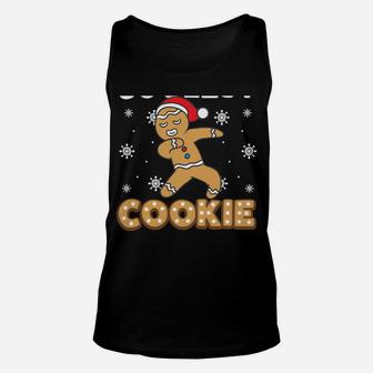 Coolest Cookie In The Batch Dabbing Gingerbread Man Costume Unisex Tank Top | Crazezy AU