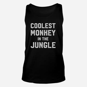 Coolest Monkey In The Jungle V3 Unisex Tank Top - Thegiftio