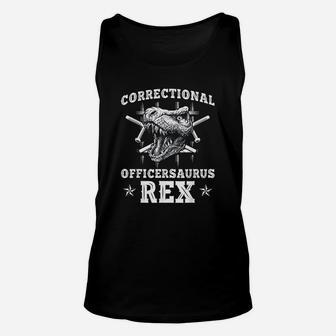 Correctional Officer Saurusrex Corrections Co Unisex Tank Top - Thegiftio