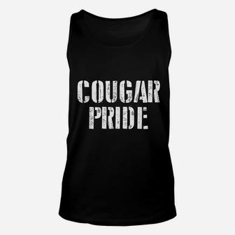 Cougar Pride For Any Sports Fan School Spirit Unisex Tank Top - Thegiftio