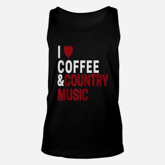 Country Music Lover Gifts I Love Country Music Unisex Tank Top - Thegiftio